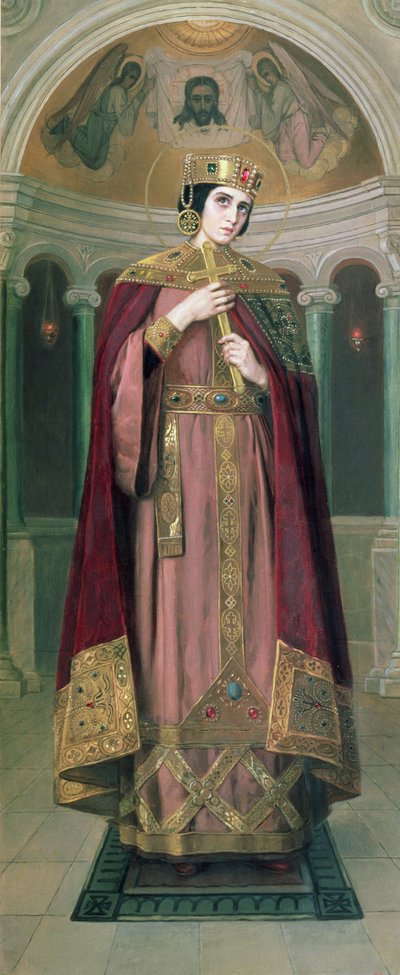 Tsarina Alexandra (1872-1918) by Nikolai K. Bodarevski